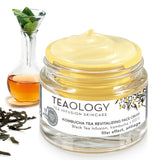 Teaology Kombucha Tea Revitalizing Face Cream | Rewitalizujący krem do twarzy | Słoiczek + wkład 50ml