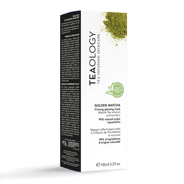Teaology Golden Matcha Firming Glowing Mask | Rozświetlająca maseczka do twarzy