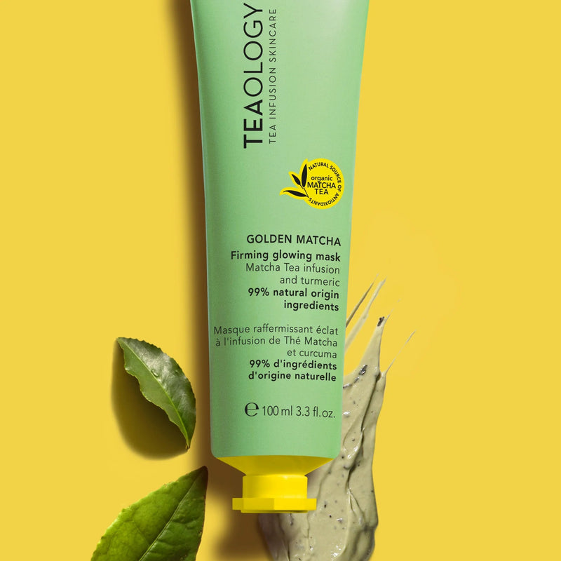 Teaology Golden Matcha Firming Glowing Mask | Rozświetlająca maseczka do twarzy
