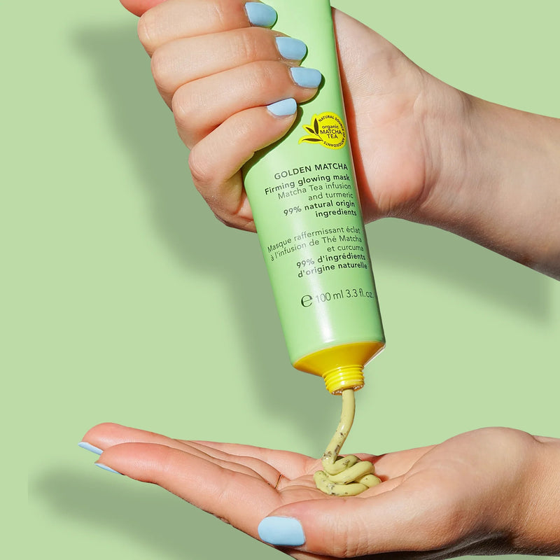 Teaology Golden Matcha Firming Glowing Mask | Rozświetlająca maseczka do twarzy