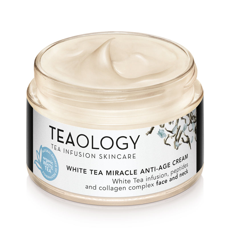 Teaology White Tea Miracle Anti-age Cream 50 ml - naturalny krem przeciwzmarszczkowy