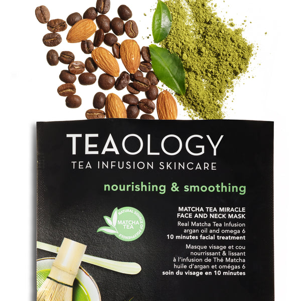 Teaology Matcha Tea Miracle Face and Neck Mask | Nourishing & Smoothing