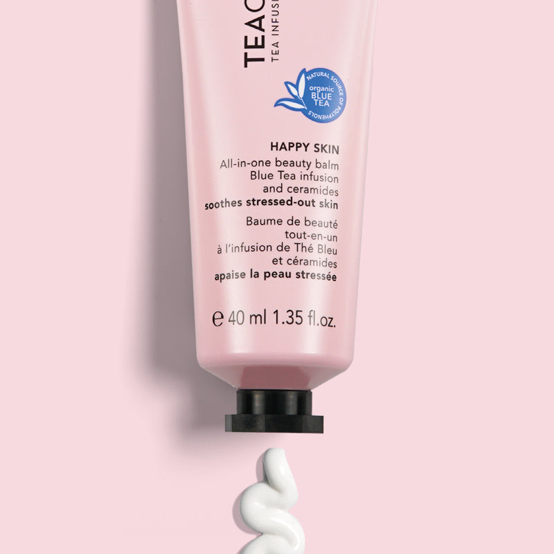 Teaology Happy Skin - odżywczy krem z ceramidami i niacynamidem