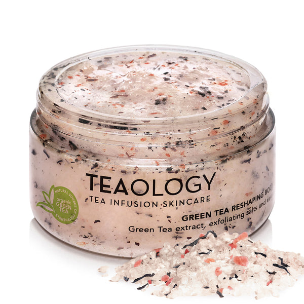 Teaology Green Tea Reshaping Body Scrub - remodelujący, złuszczający peeling do ciała 450g