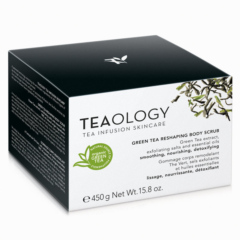 Teaology Green Tea Reshaping Body Scrub - remodelujący, złuszczający peeling do ciała 450g