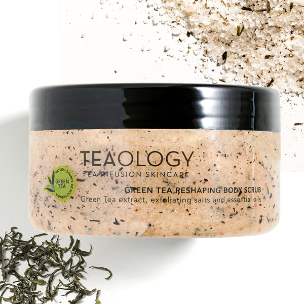Teaology Green Tea Reshaping Body Scrub - remodelujący, złuszczający peeling do ciała 450g