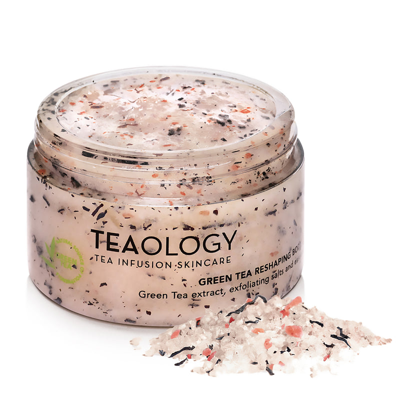 Teaology Green Tea Reshaping Body Scrub - remodelujący, złuszczający peeling do ciała 450g