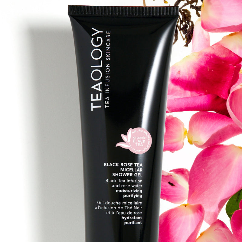 Black Rose Tea | Micellar Shower Gel - Teaology Skincare