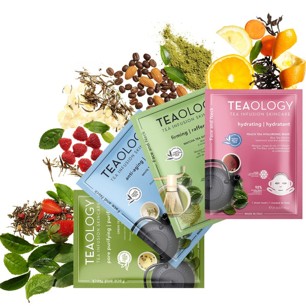 Teaology Peach Tea Hyaluronic Mask - nawilżająca maseczka do twarzy i szyi