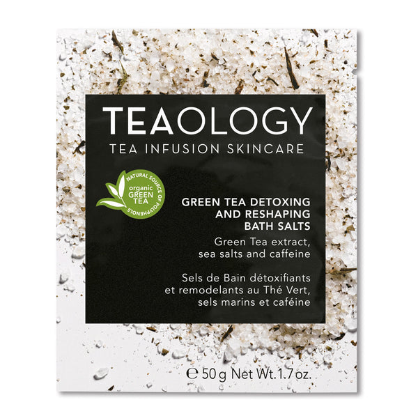 Green Tea | Detoxing and Reshaping Salt Bath - Teaology Skincare